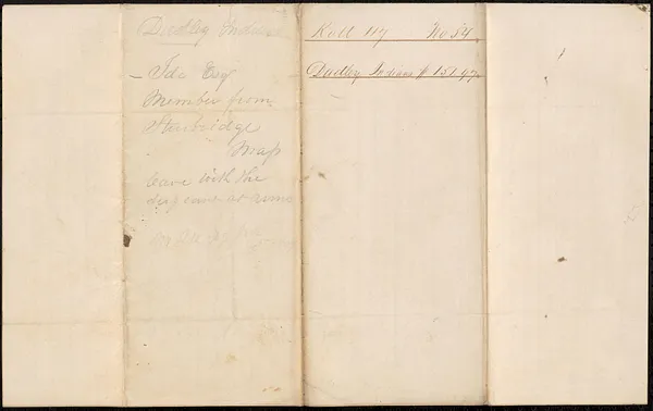 Accounts of Guardians of the Dudley Indians 1842