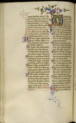 Leaf from Breviary