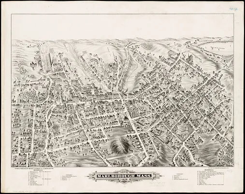 View of Marlborough, Mass