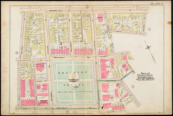 Atlas of the city of Boston : Charlestown