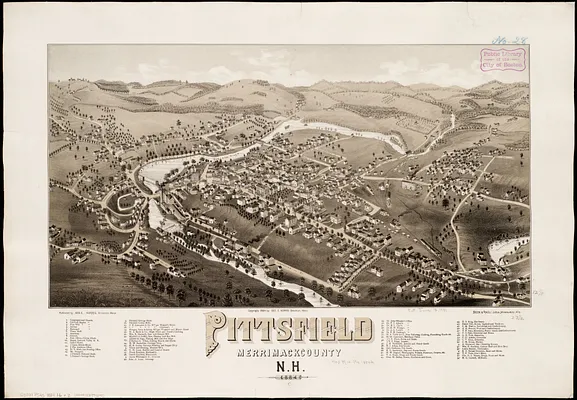 Pittsfield, Merrimackcounty [sic], N.H
