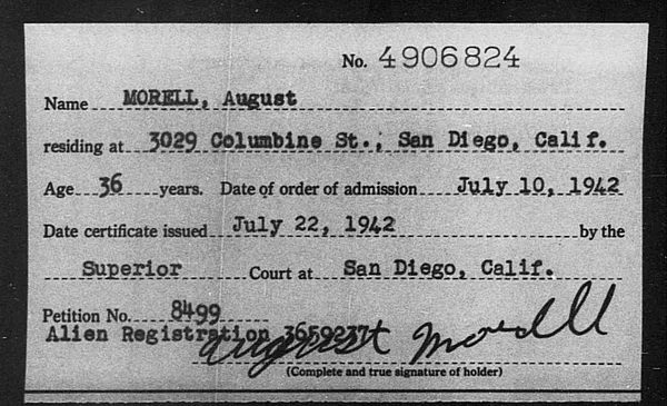 Morell, August - 1942