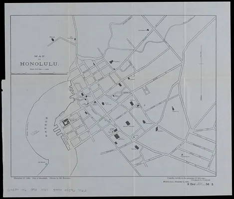 Map of Honolulu