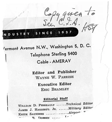 Unsent Letter from President Harry S. Truman to Wayne W. Parrish