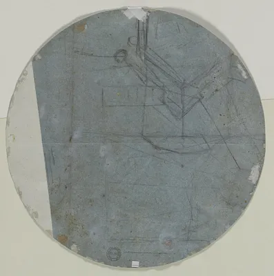 Architectural Sketch(?) (verso)