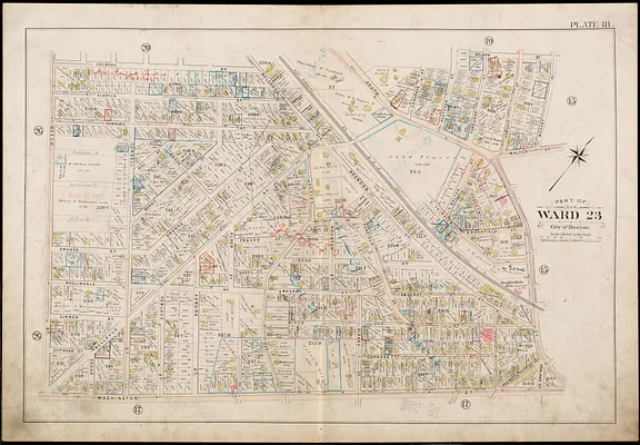 Atlas of the city of Boston, West Roxbury