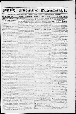 Daily Evening Transcript