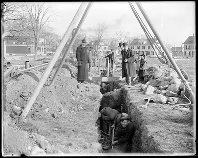 Sewer construction