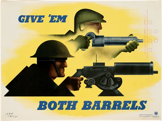 Give 'em both barrels
