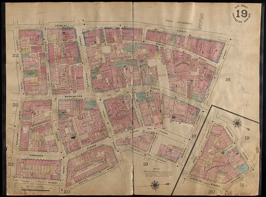 Insurance maps of Boston volume one