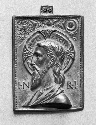 Plaquette with the Head of Christ