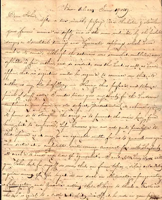 Bourne Spooner to John Russell June 19 1819