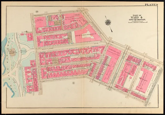 Atlas of the city of Boston, Roxbury