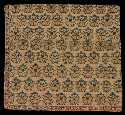 Corner Fragment of a Shawl