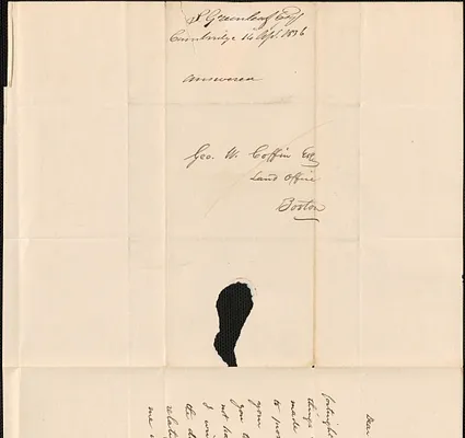 Simon Greenleaf to George Coffin, 14 April 1836