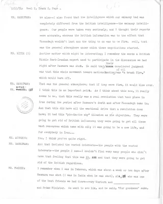 Transcript of Princeton Seminars Discussion, Reel 2, Track 2