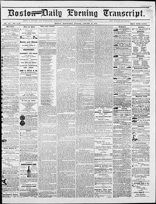 Boston Daily Evening Transcript