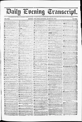 Daily Evening Transcript