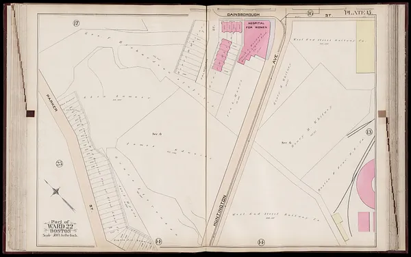 Atlas of the city of Boston : Roxbury, Mass. : volume three : from actual surveys and official records