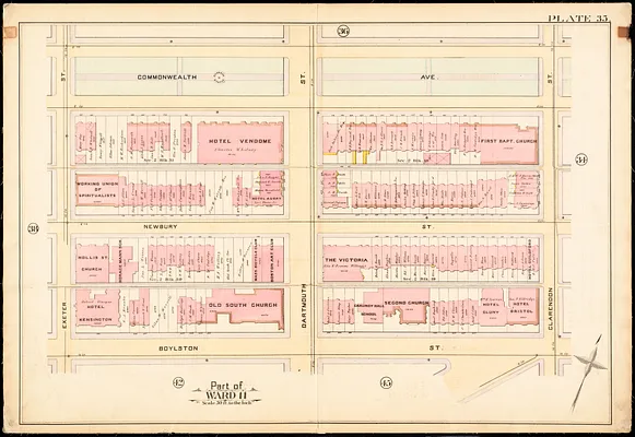 Atlas of the city of Boston : city proper