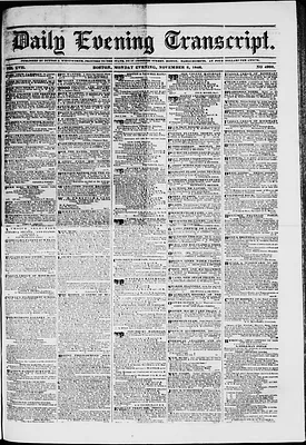 Daily Evening Transcript