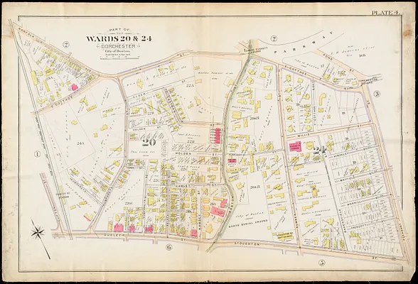 Atlas of the city of Boston : Dorchester, Mass.