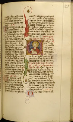 Leaf from Breviary