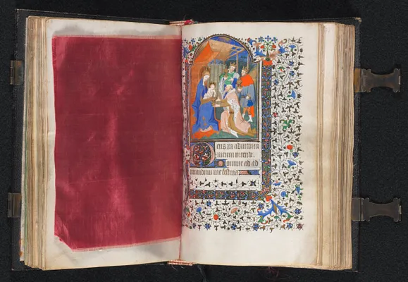 Book of Hours (Use of Paris): Fol. 66v, Decorated Border