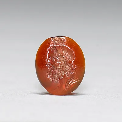 Intaglio with the Head of Jupiter Serapis