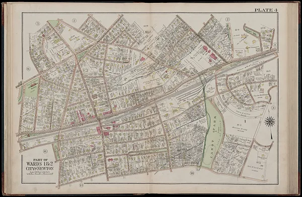 Atlas of the city of Newton, Massachusetts