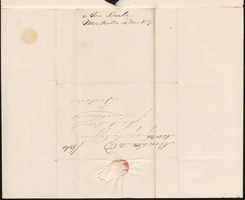 Asa Soule to George Coffin, 16 March 1837