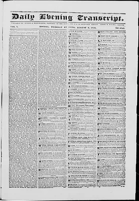 Daily Evening Transcript