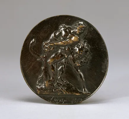 Milo of Croton Devoured by a Lion