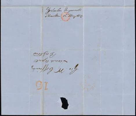 Zebulon Ingersoll to George Coffin, 12 May 1849