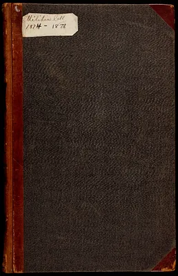 Militia roll, 1874 - 1878