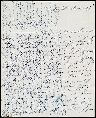 Letter from Annie Allen, High St[reet], [Dublin, Ireland], to Maria Weston Chapman, Nov'r 17th [- 18th, 18]46