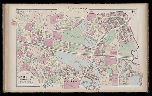 Atlas of the county of Suffolk, Massachusetts : vol. 3rd including Boston and Dorchester : from actual surveys and official records