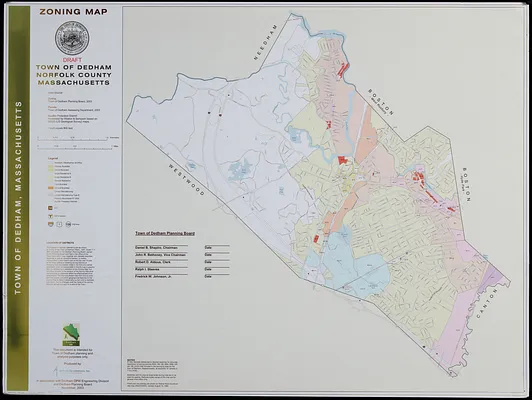 Zoning map