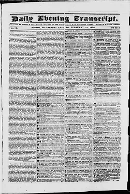Daily Evening Transcript
