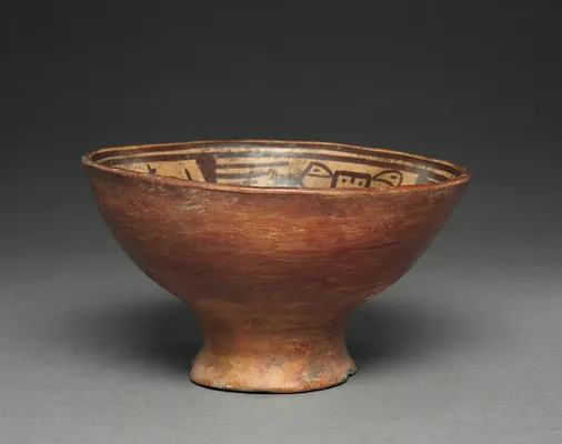 Bowl with Humans and Birds