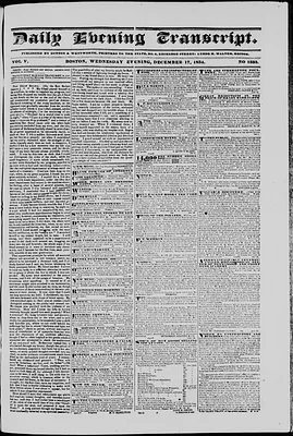 Daily Evening Transcript
