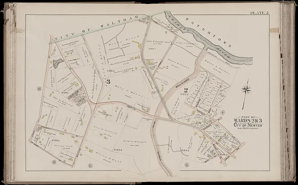 Atlas of the city of Newton, Massachusetts