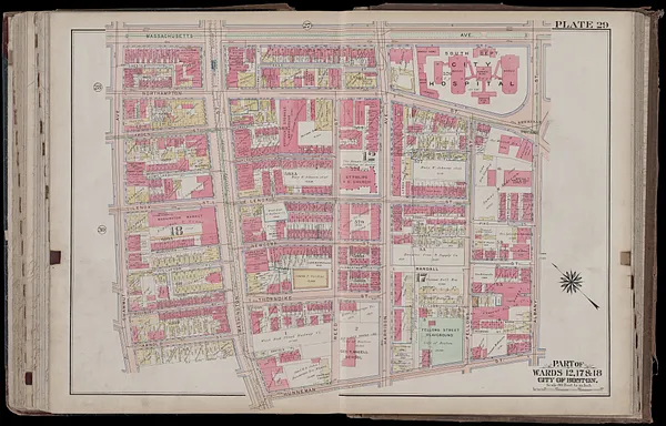 Atlas of the city of Boston, Boston proper and Back Bay : from actual surveys and official plans