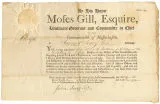 Military commission certificate for Samuel Seavy