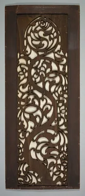 Carved Wood Panel