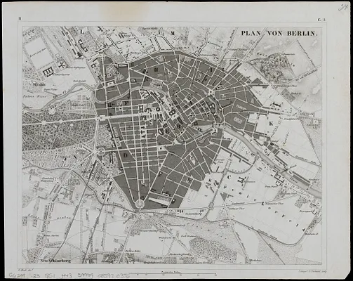 Plan von Berlin