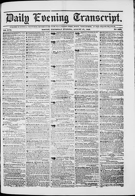 Daily Evening Transcript