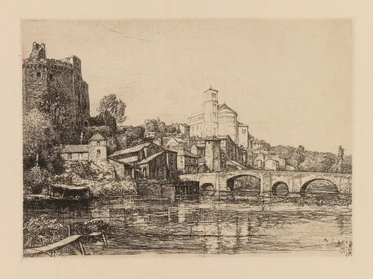 Auguste Lepère: Clisson (Loire-Maritime)