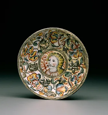 Bowl with Portrait of a Man