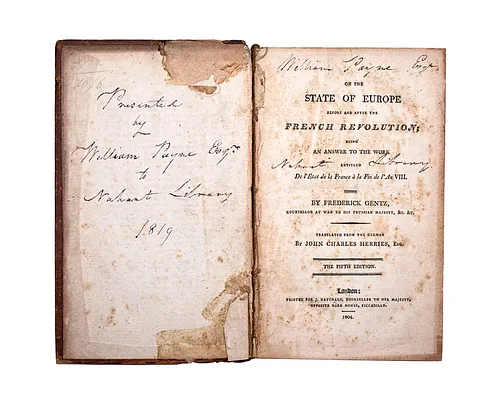 On the state of Europe before and after the French revolution